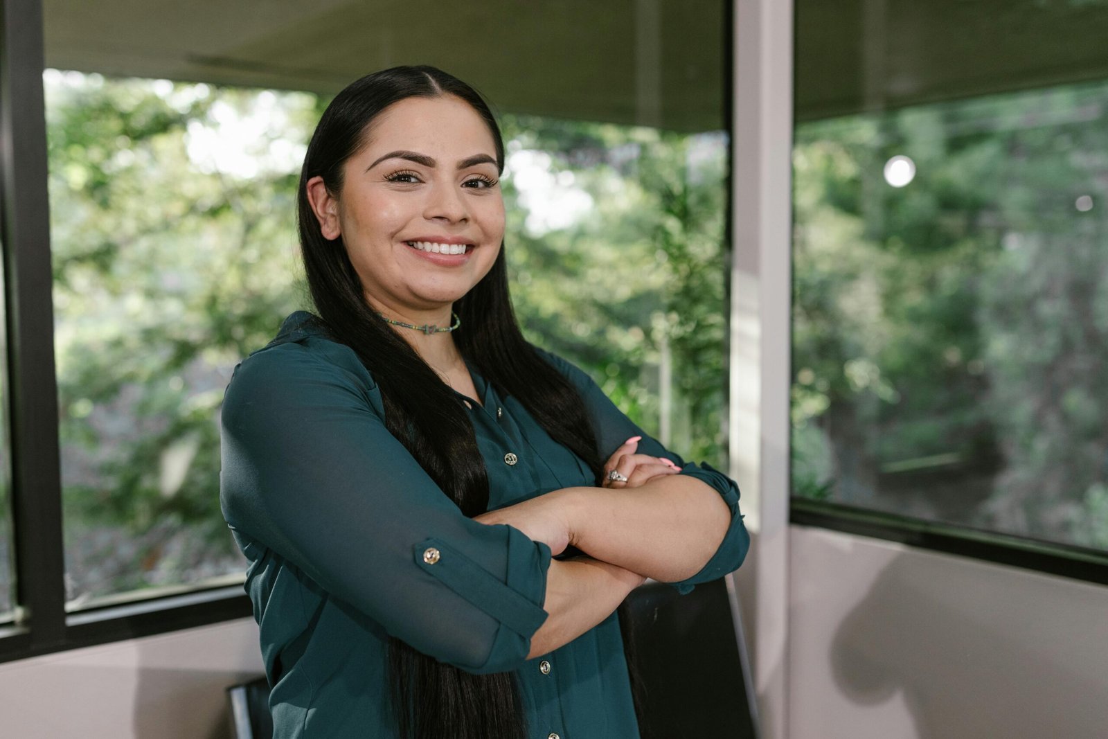 woman business owner portrait, professional